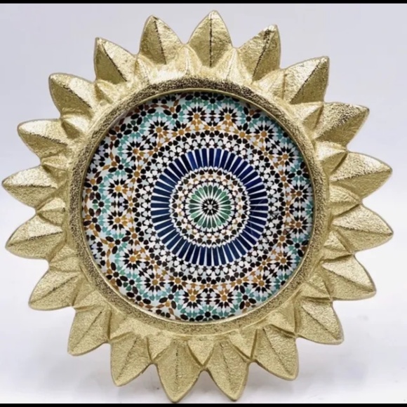 Opalhouse Other - Gold Sunshine Round Picture Frame New Opal House